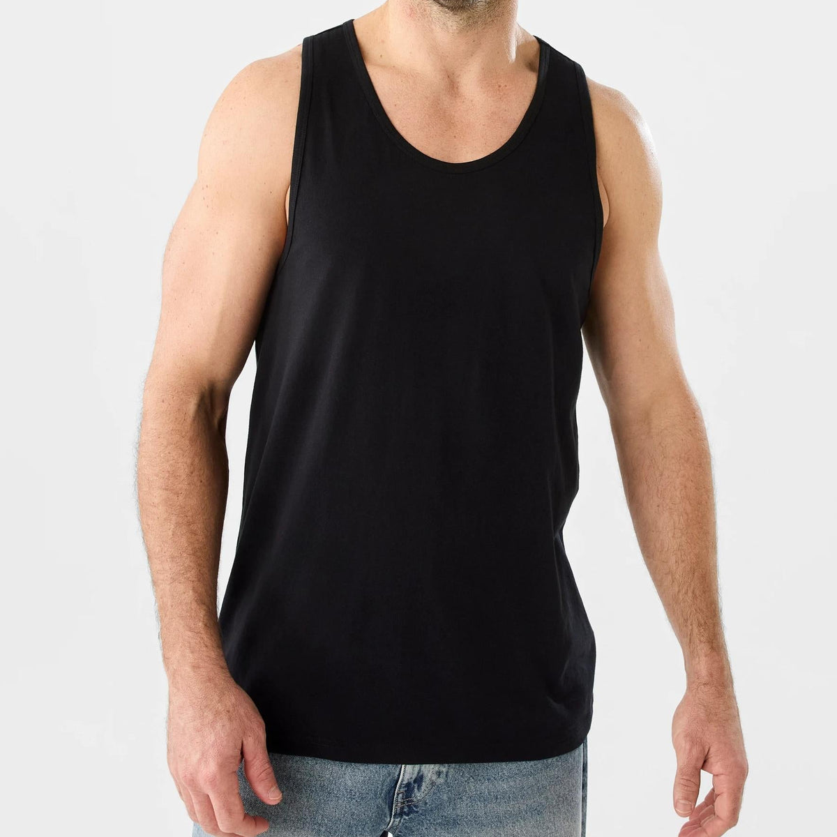 Classic Crew Neck Tank Top
